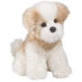 EN71 / ASTM doux peluche peluche chien blanc